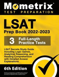 bokomslag LSAT Prep Book 2022-2023 - LSAT Secrets Study Guide, 3 Full-Length Practice Tests Including Logic Games, Analytical Reasoning, and Reading Comprehensi