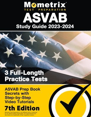 bokomslag ASVAB Study Guide 2023-2024 - 3 Full-Length Practice Tests,