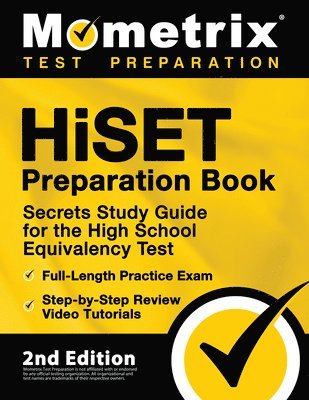 bokomslag HiSET Preparation Book - Secrets Study Guide for the High School Equivalency Test, Full-Length Practice Exam, Step-by-Step Review Video Tutorials: [2n