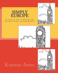 bokomslag Simply Europe: A creative look at Europe like you have never coloured before!