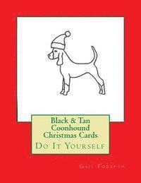 bokomslag Black & Tan Coonhound Christmas Cards: Do It Yourself