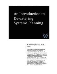bokomslag An Introduction to Dewatering Systems Planning