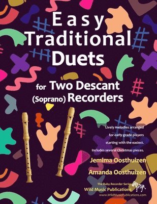 bokomslag Easy Traditional Duets for Two Descant (Soprano) Recorders