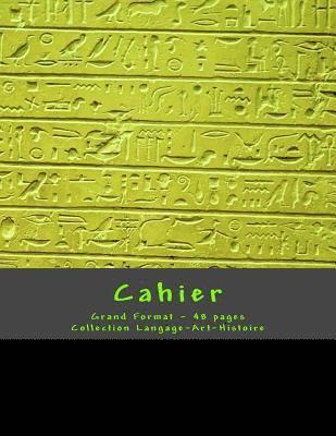 bokomslag Cahier - Grand Format - 48 pages - Collection Langage-Art-Histoire: Design Original 6