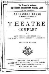 bokomslag Théâtre complet de Alexandre Dumas - Tome VII