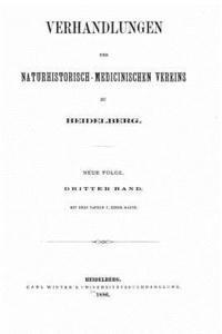 Verhandlungen des Naturhistorisch-medizinischen 1