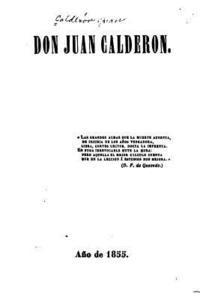 bokomslag Don Juan Calderón (1855)