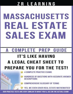 bokomslag Massachusetts Real Estate Sales Exam: Principles, Concepts And 400 Practice Questions