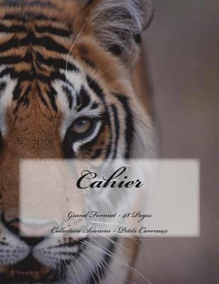 Cahier - Grand Format - 48 pages - Collection Sciences: Petits Carreaux - Design Original 10 1