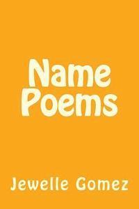 bokomslag Name Poems