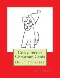 bokomslag Cesky Terrier Christmas Cards: Do It Yourself