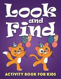 bokomslag Look And Find Activity Book For Kids