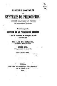 bokomslag Histoire Comparée Des Systèmes de Philosophie, Considérés Relativement Aux Principes Des Connaissances Humaines