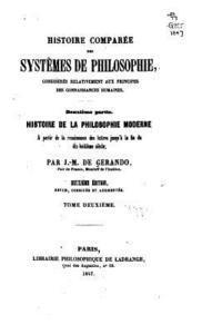 bokomslag Histoire Comparée Des Systèmes de Philosophie, Considérés Relativement Aux Principes Des Connaissances Humaines