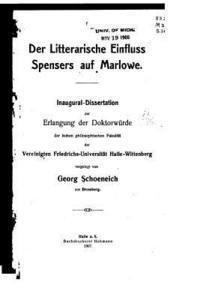 bokomslag Der litterarische Einfluss Spensers auf Marlowe