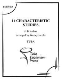 Wesley Jacobs, Jean-Baptiste Arban - 14 Characteristic Studies, Häftad