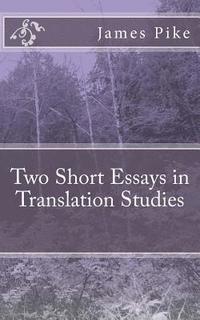 bokomslag Two Short Essays in Translation Studies