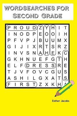 Wordsearches For Second Grade 1