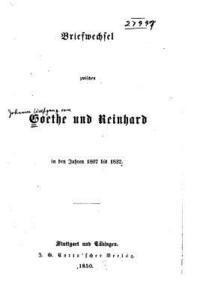 bokomslag Briefwechsel zwischen Goethe und Reinhard in den Jahren 1807 bis 1832