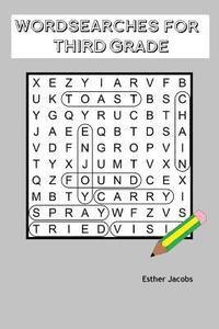 bokomslag Wordsearches For Third Grade