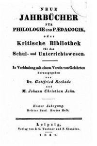 Gottfried Seebode - Neue Jahrbucher fur Philologie und Paedagogik, Häftad