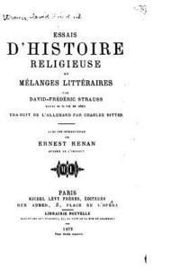 bokomslag Essais d'histoire religieuse et mélanges littéraires