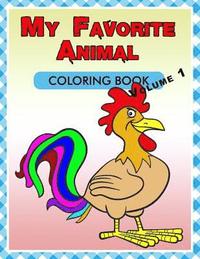 bokomslag My Favorite Animal Coloring Book Volume 1