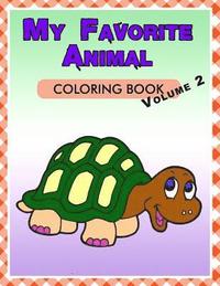bokomslag My Favorite Animal Coloring Book Volume 2
