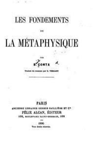 bokomslag Les fondements de la métaphysique