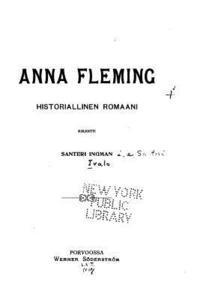 bokomslag Anna Fleming, Historiallinen Romaani