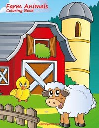 bokomslag Farm Animals Coloring Book 1