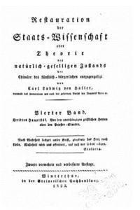 Karl Ludwig Von Haller - Restauration der Staats-Wissenschaft, Häftad
