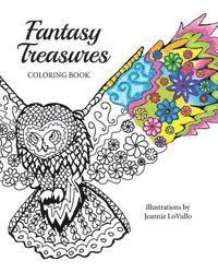 bokomslag Fantasy Treasures Coloring Book