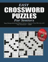 bokomslag Easy Crossword Puzzles for Seniors