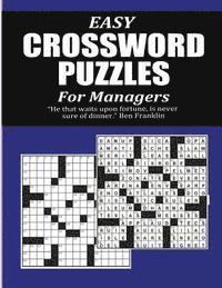 bokomslag Easy Crossword Puzzles for Managers