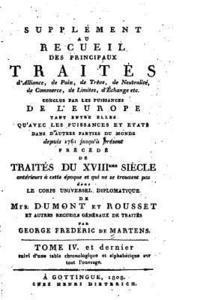 Recueil Des Principaux Traités 1