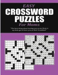 bokomslag Easy Crossword Puzzles for Moms