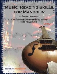 Robert Anthony - Music Reading Skills for Mandolin Level 1, Häftad