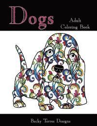 bokomslag Dogs Adult Coloring Book