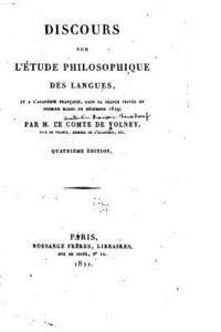 bokomslag Discours sur l'etude philosophique des langues