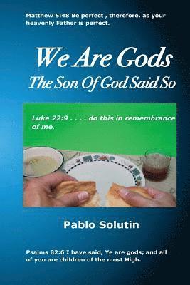 bokomslag We Are Gods: The Son Of God Said So