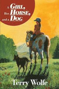 A Girl, Her Horse and a Dog 1