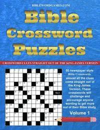 bokomslag Bible Crossword Puzzles Volume.1