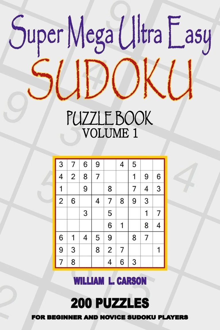 Super Mega Ultra Easy Sudoku 1