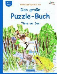 bokomslag BROCKHAUSEN Rätselbuch Bd.1: Das große Puzzle-Buch: Tiere am See