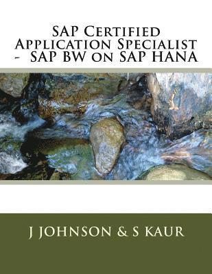 SAP Certified Application Specialist - SAP BW on SAP HANA 1