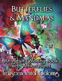 bokomslag Butterflies & Mandalas: An Adult Coloring Book With Affirmations