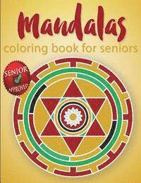 bokomslag Mandalas Coloring Book For Seniors
