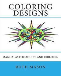 bokomslag Coloring Designs: Mandalas for Adults and Children