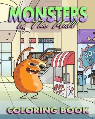 Summer Anderson - Coloring Book For Adults: Monsters In The Mall (& Various Other Locations), Häftad